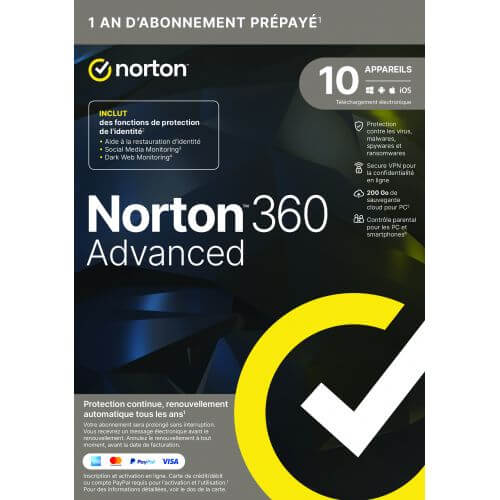 Norton 360 Advanced 2024 - CoffeeSoft.fr