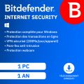 Bitdefender Internet Security 2025 - Abonnement automatique