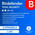 Bitdefender Total Security 2025 - Abonnement automatique