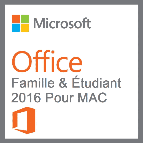 Office Famille et Etudiant 2016 1 Mac - Logiciels - Achat & prix